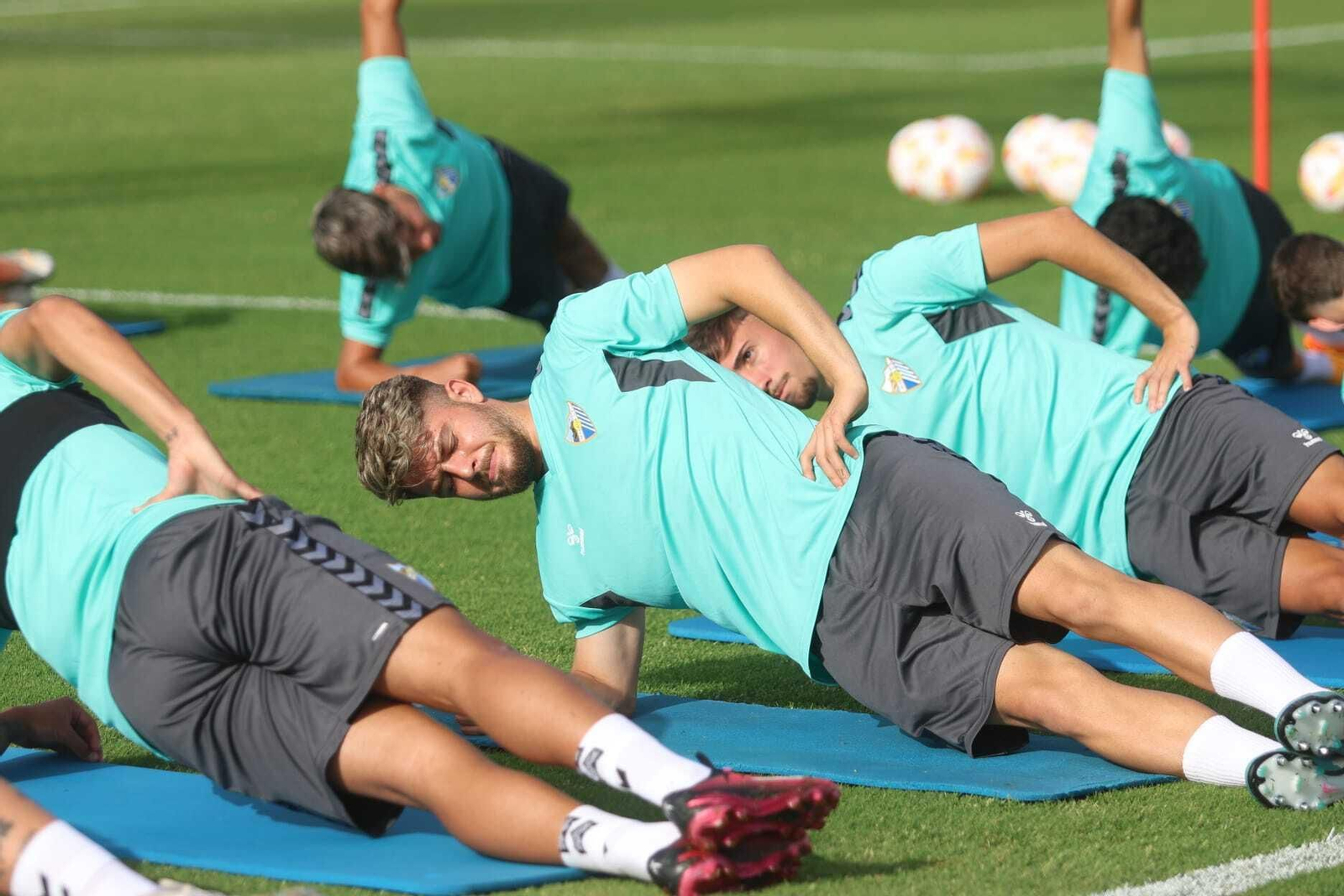 Las imágenes del primer día de pretemporada de Málaga CF 2023/2024