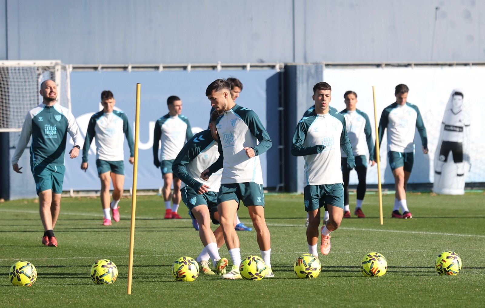 El Málaga CF ya apunta al Burgos