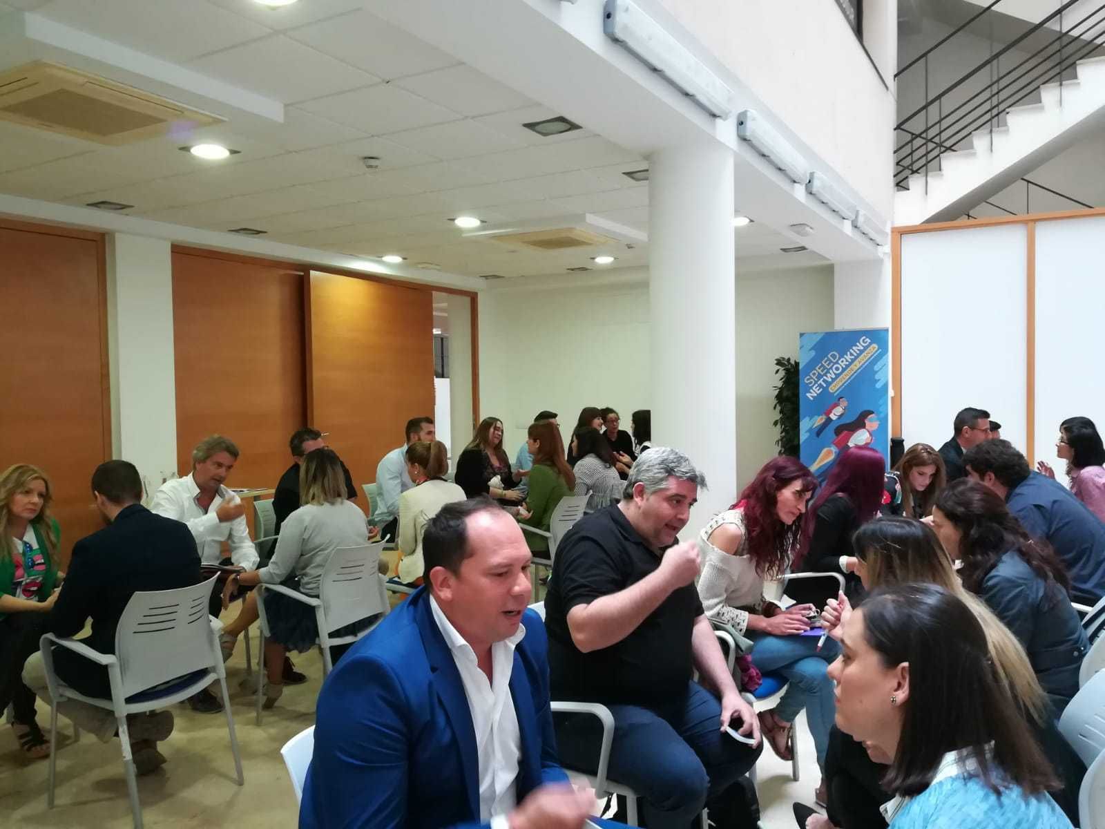 Un momento de la jornada de ayer organizada por AJE.