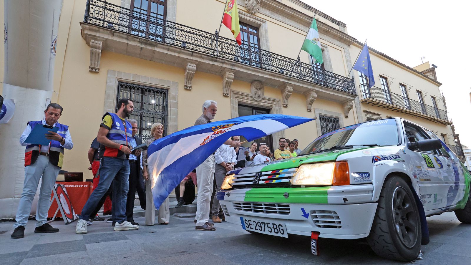 Salida del Rally Ciudad de Jerez 2024