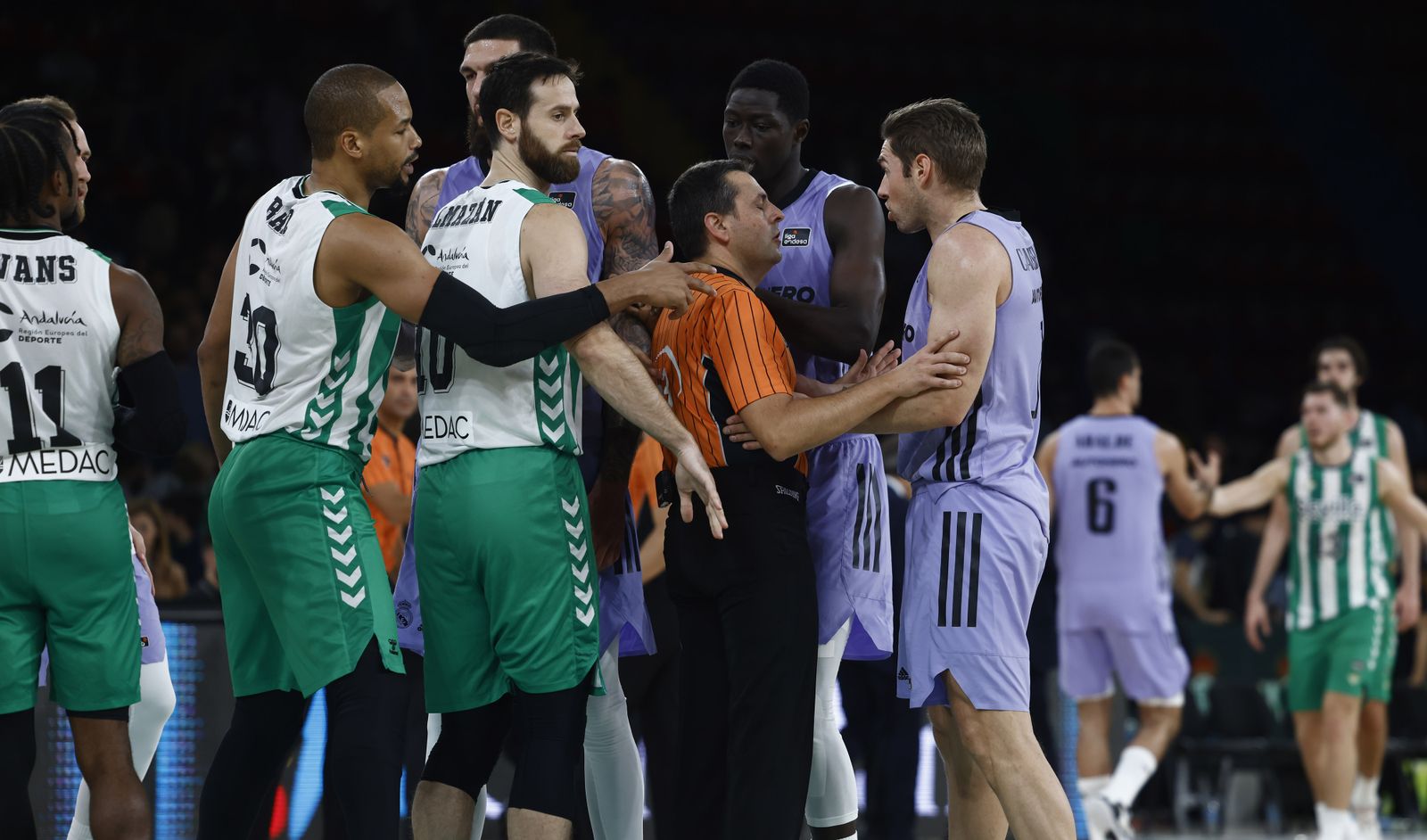 Las imágenes del Betis-Real Madrid Baloncesto