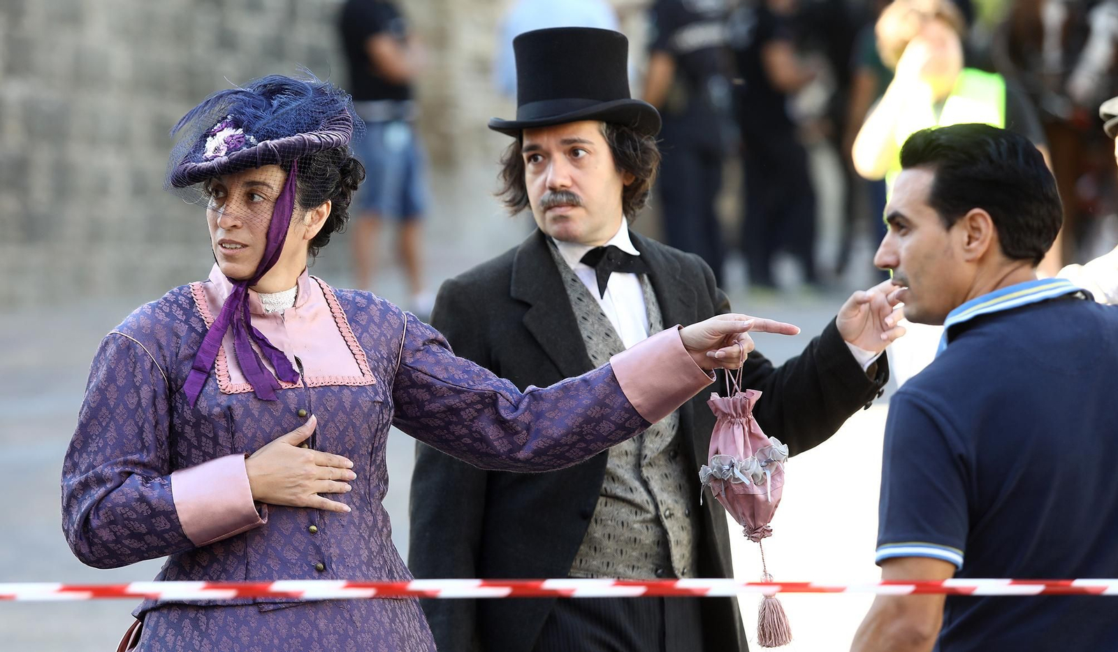 Imágenes de los días de rodaje en Jerez de la serie 'La Templanza'