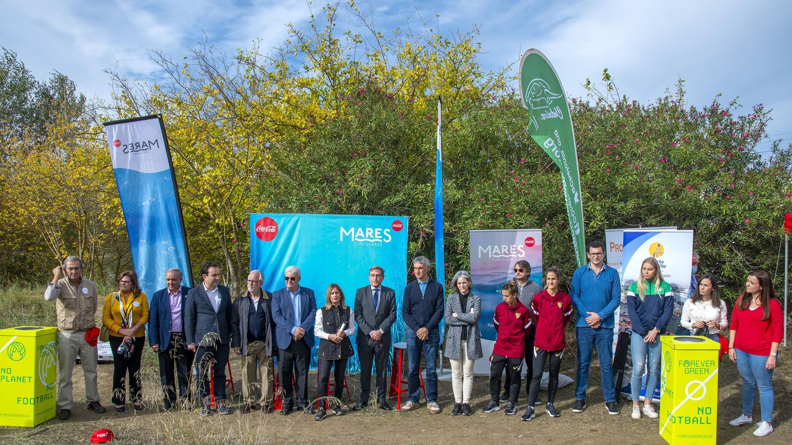 Esta iniciativa se enmarca en el programa 'Mares Circulares', que está desarrollado por Asociación Chelonia, Fundación Ecomar, Asociación Vertidos Cero y Liga para a Protecção da Natureza (LPN) e impulsado por Coca-Cola.