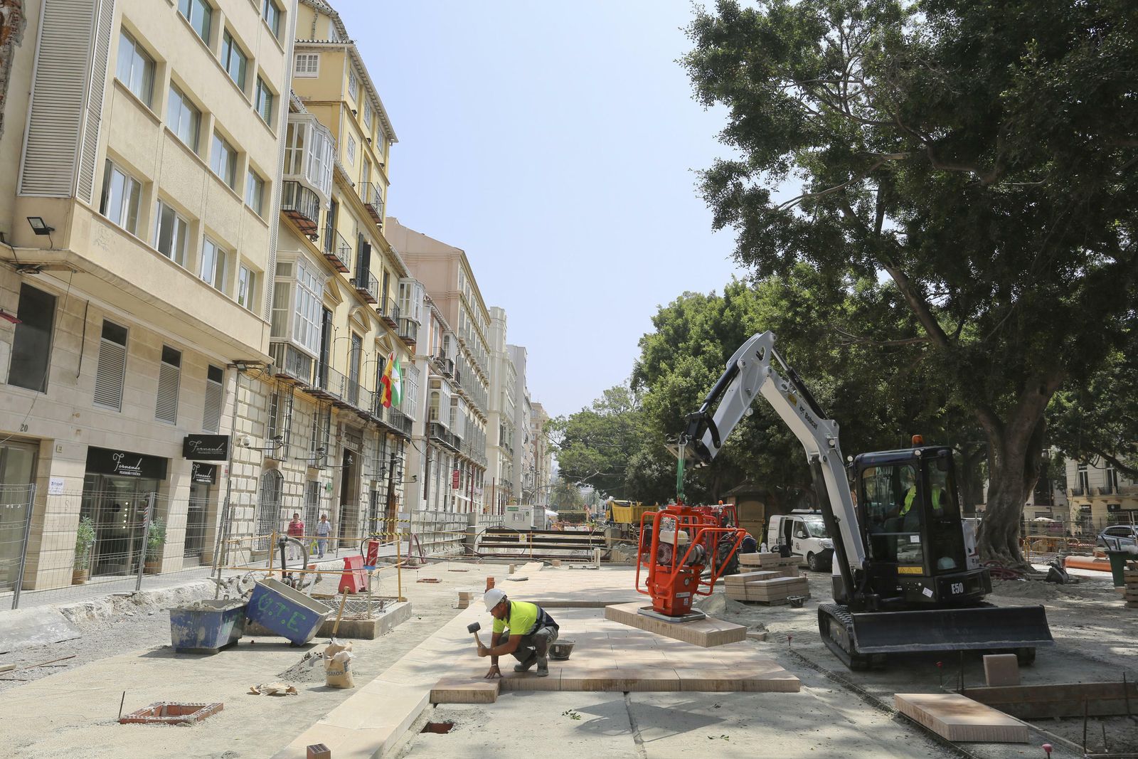 Las fotos de la reurbanización de la Alameda de Málaga
