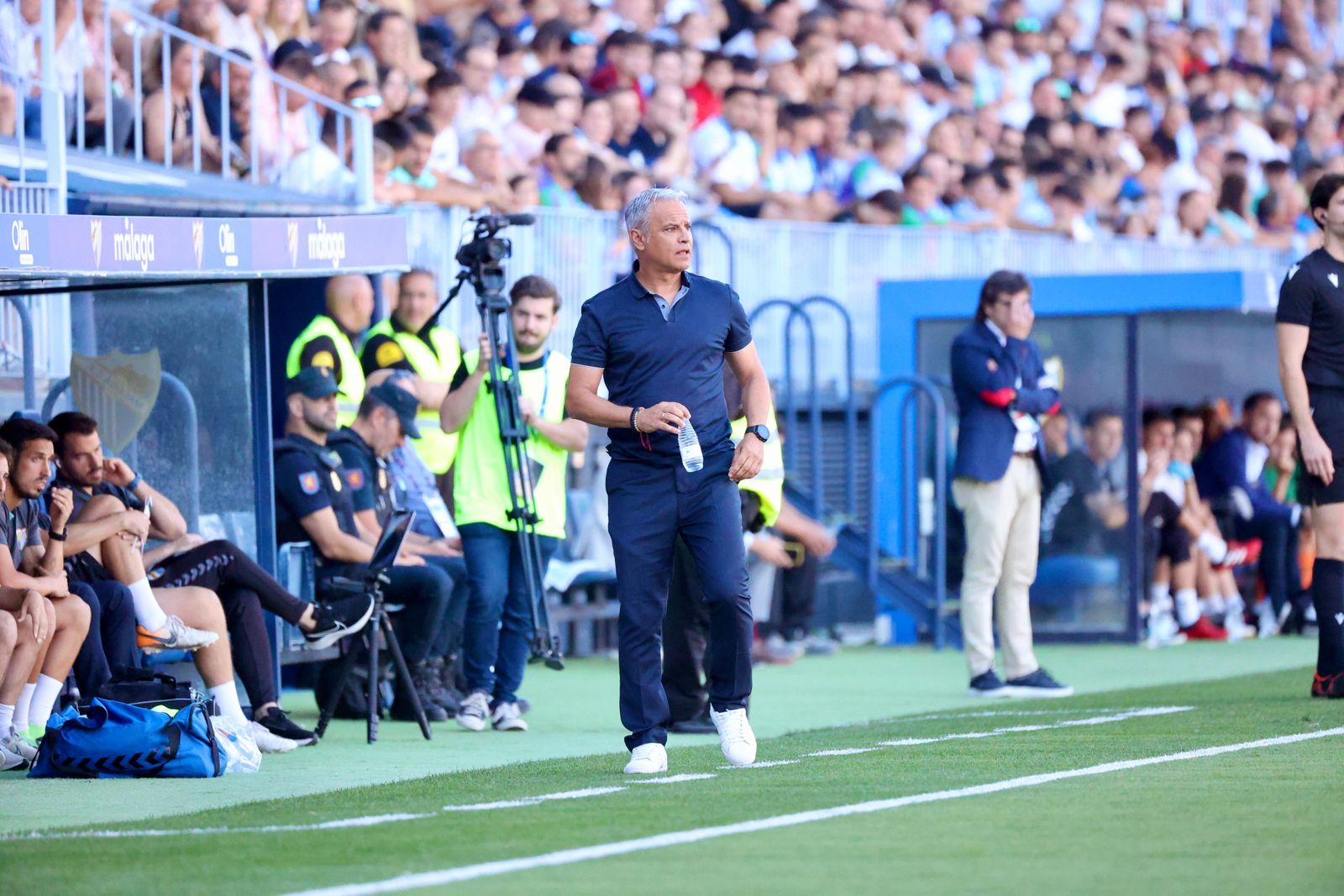 El Málaga CF - Antequera, en fotos