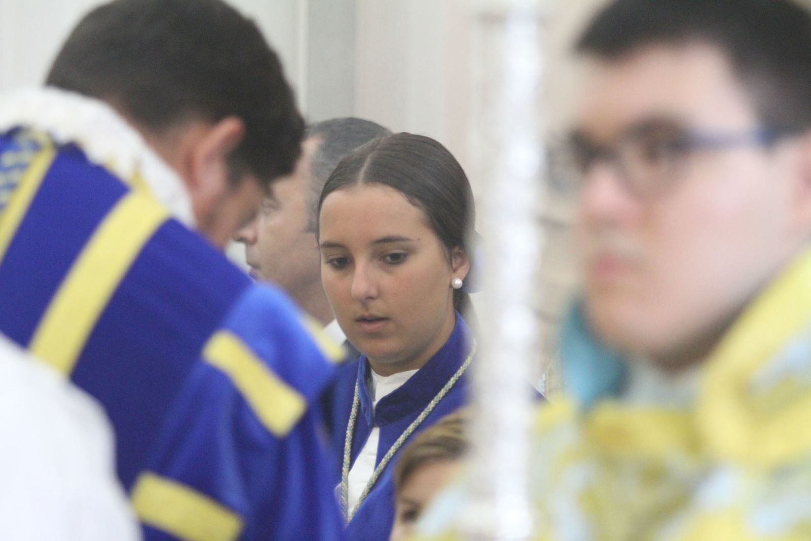 Procesión solemne de la Virgen de la Cinta.