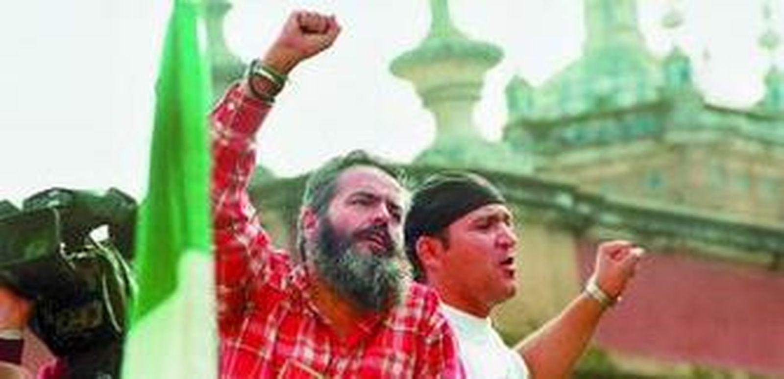 Sánchez Gordillo, en una manifestación.