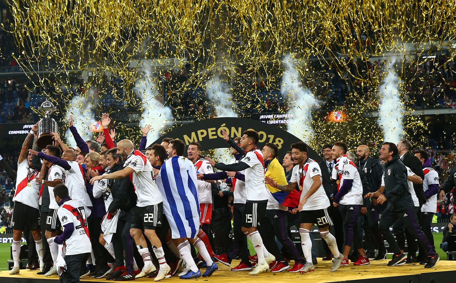 Las imágenes de la final de la Copa Libertadores entre el River Plate y el Boca Juniors