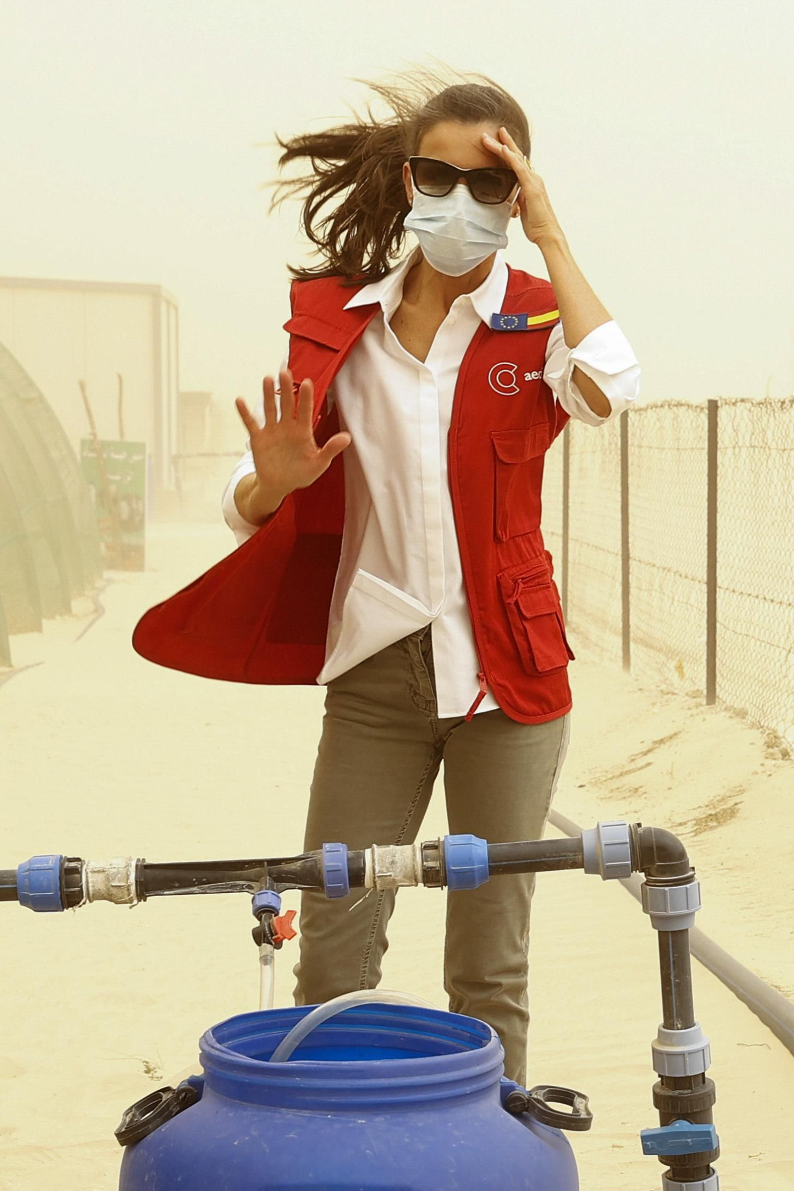 Doña Letizia en plena tormenta