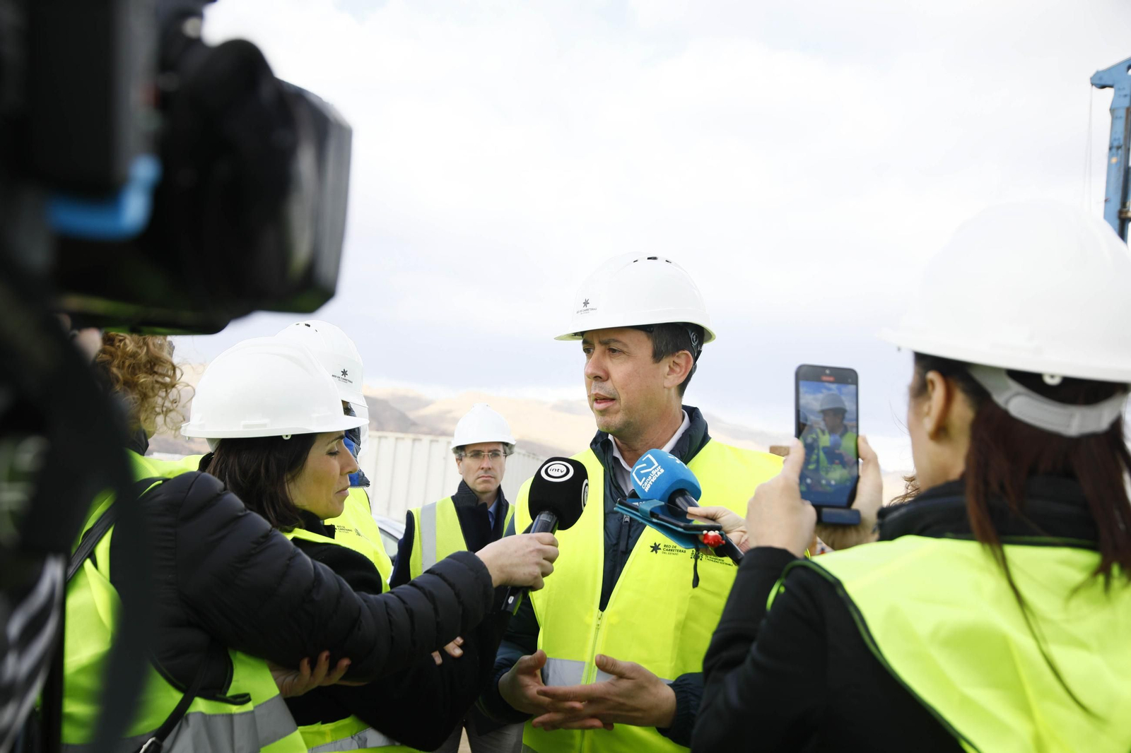 Remodelación del enlace de las autovías A-7 y A-92, en imágenes