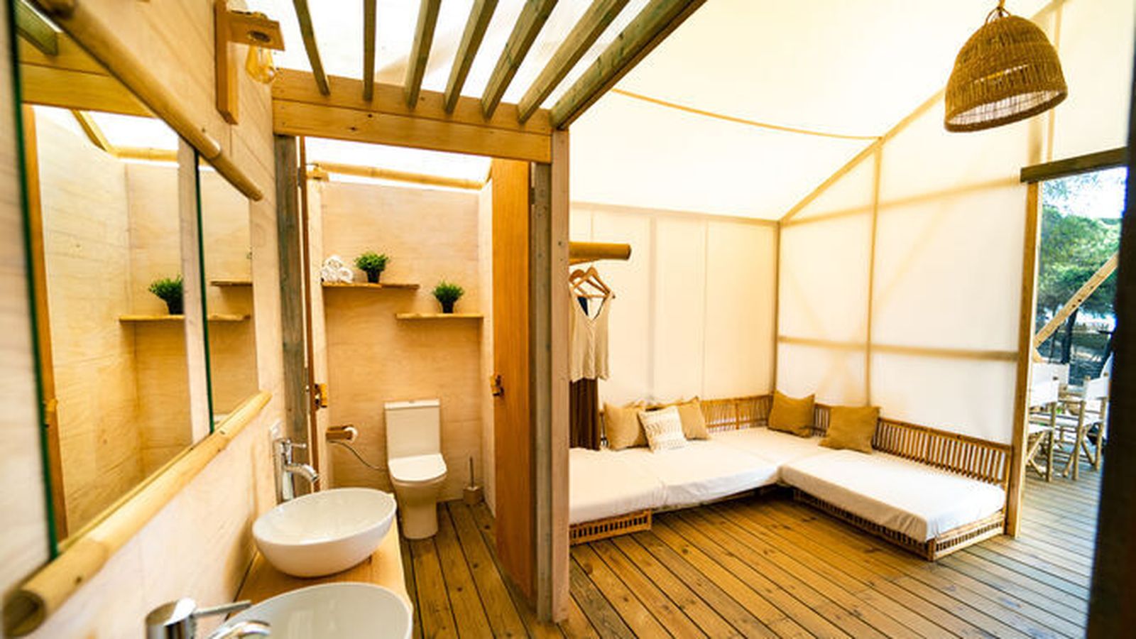 El 'glamping', el nuevo alojamiento de moda