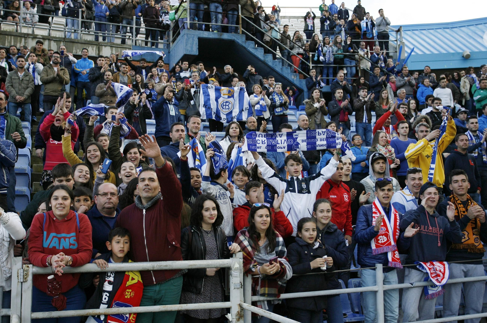 Recreativo de Huelva-Recreativo Granada: las imágenes del 'último partido de la historia' del Decano