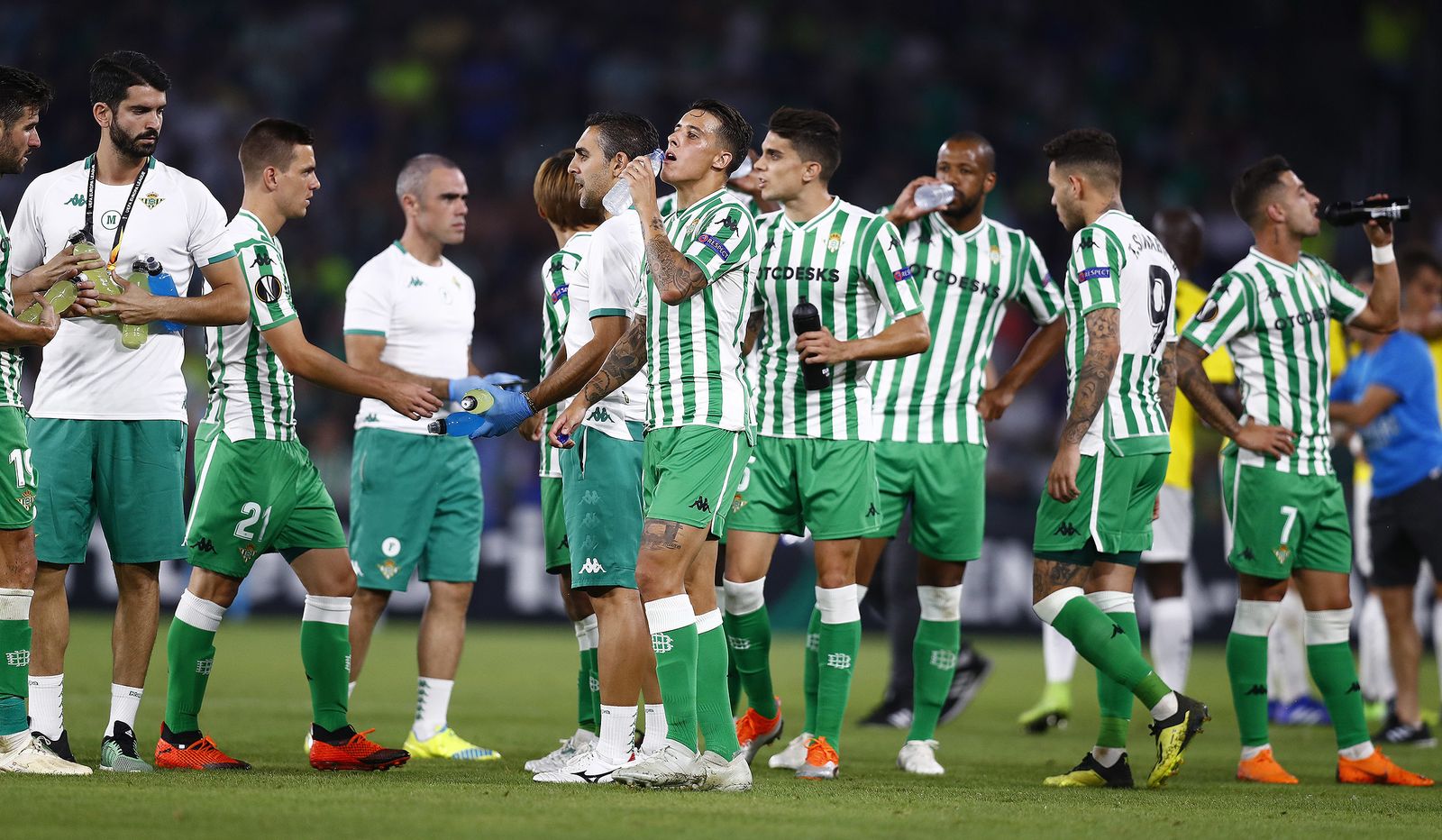 El Betis-Dudelange, en imágenes