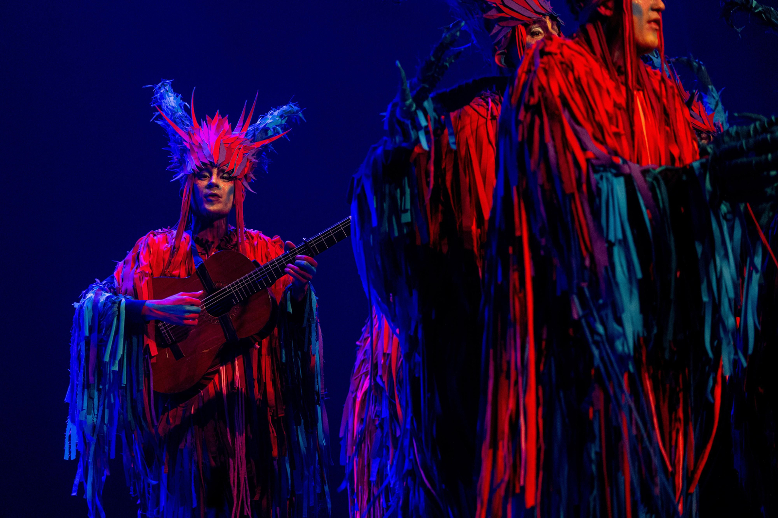 Imágenes de la sesión de este jueves en el Gran Teatro del Carnaval Colombino.