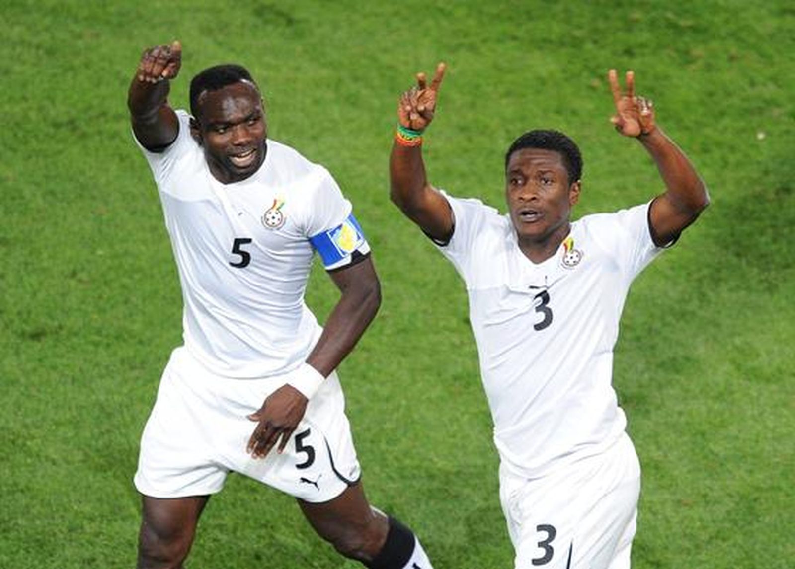 Ghana es la primera selección africana que gana en el Mundial de Sudáfrica. / EFE