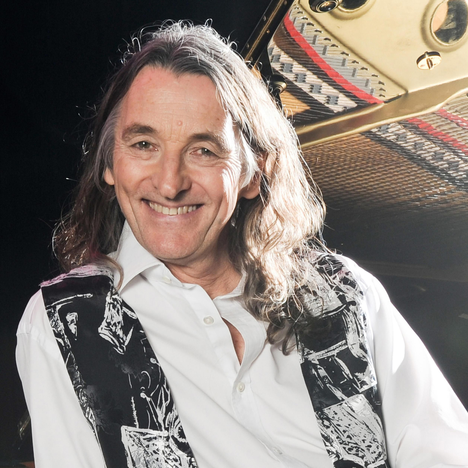 Imagen reciente de Roger Hodgson.