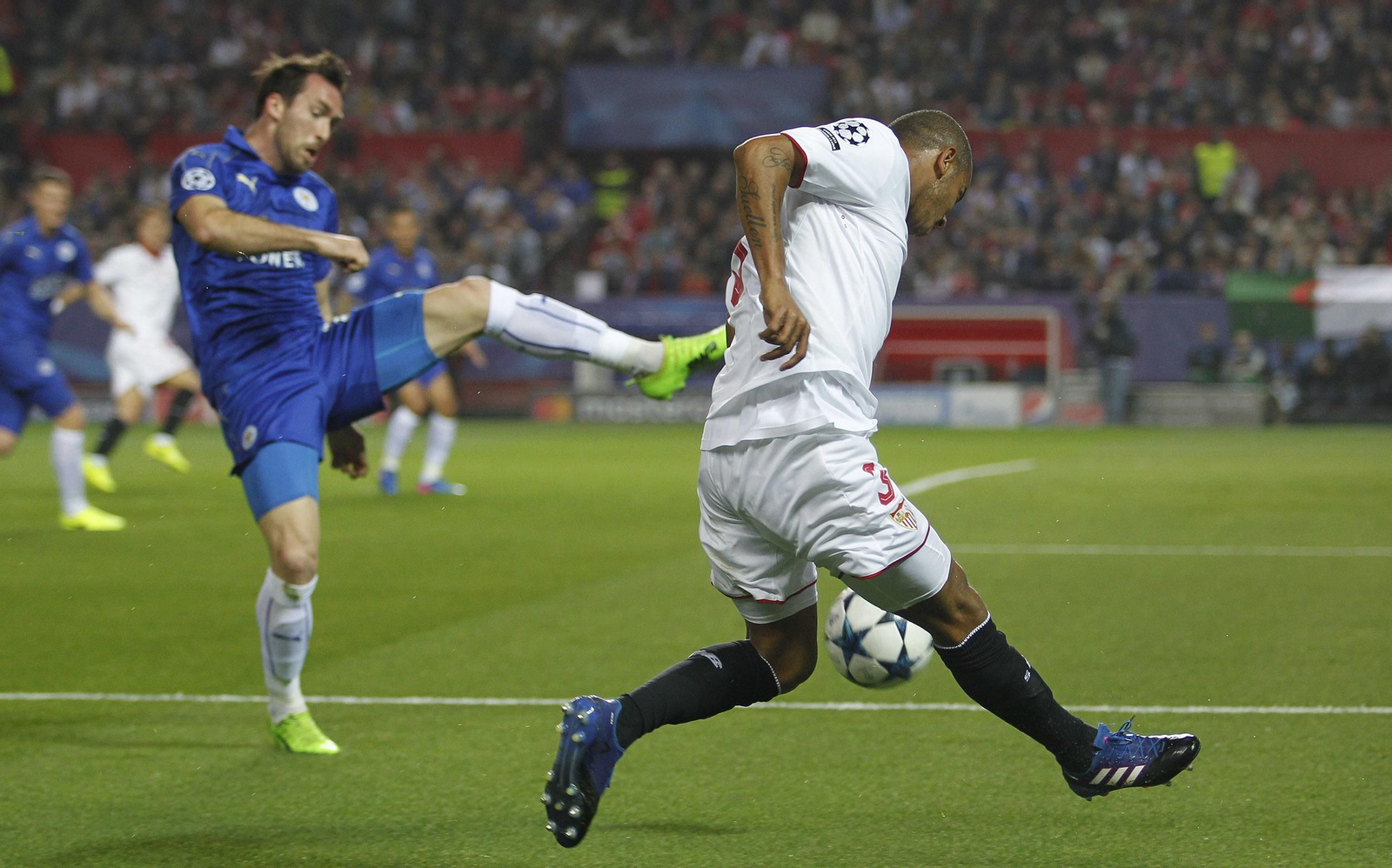 El Sevilla-Leicester de 'Champions'