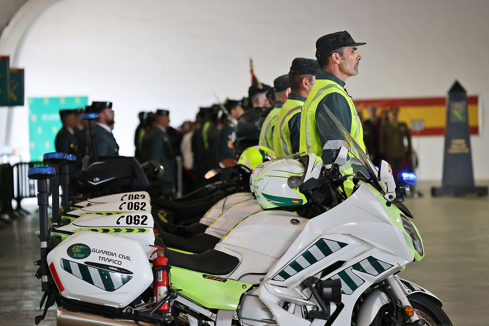 Imágenes de la jura del cargo de Julio Serrano Checa como Jefe de la Comandancia de la Guardia Civil de Huelva