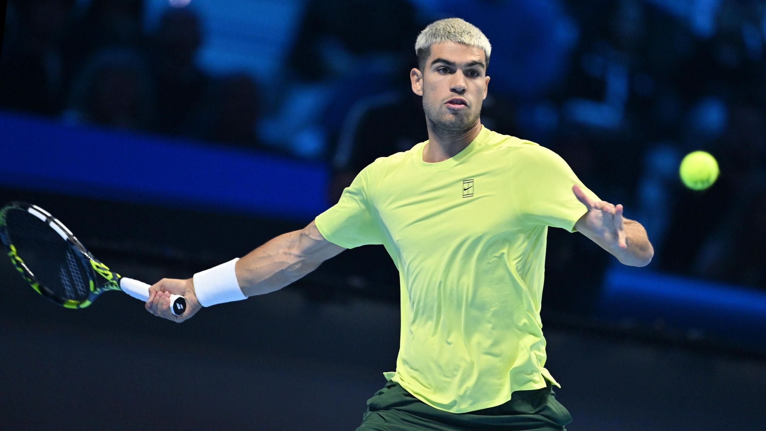 Alcaraz-Fritz: horario y dónde ver el partido de las ATP Finals 2025