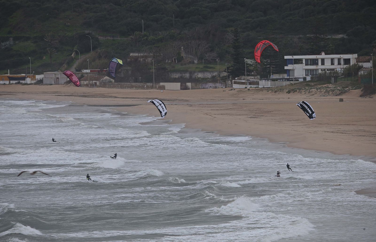 Fotos del temporal en la Bahía de Algeciras