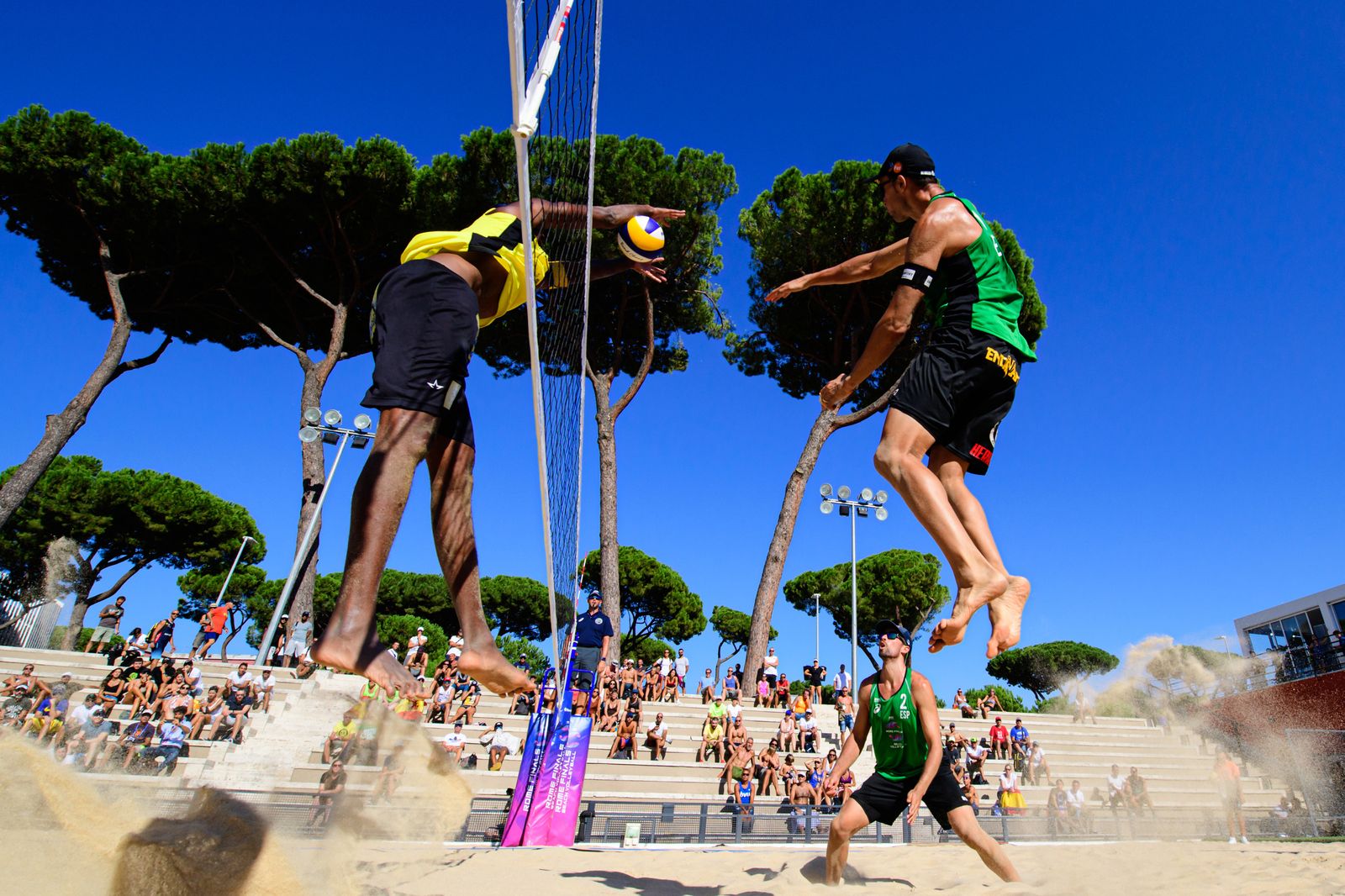 Herrera y Gavira, en uno de sus duelos en Roma.