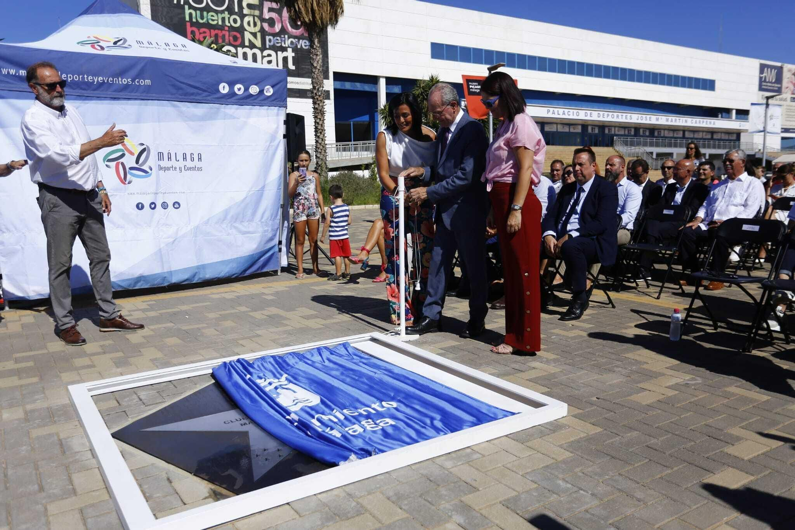 La estrella del Costa del Sol ya está en el paseo del Carpena