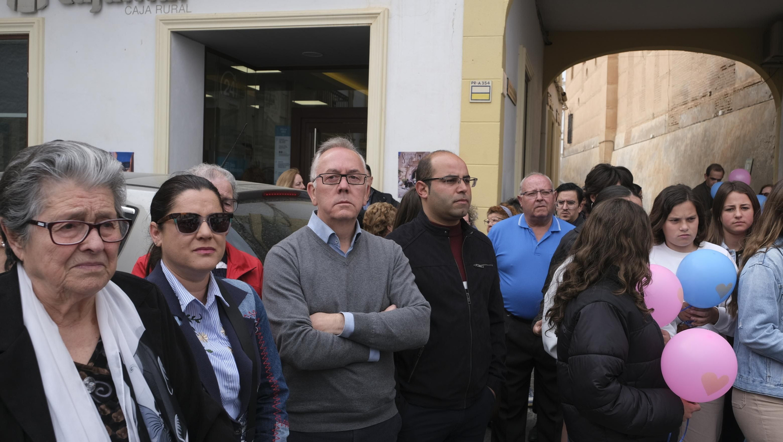 Funeral del crimen vicario de las dos niñas, en Abla