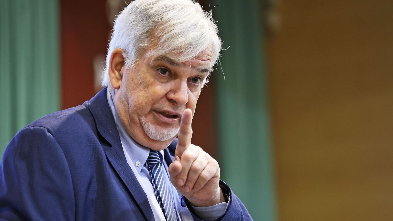 Samuel L. Dolan en la Universidad de Huelva.