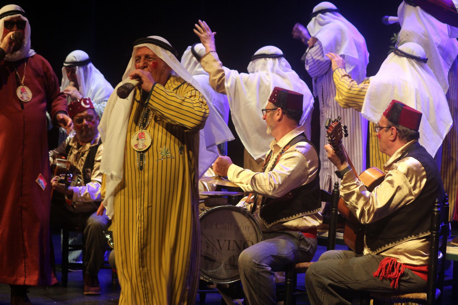 Las Imágenes de la primera semifinal del COAC de Puerto Real 2024