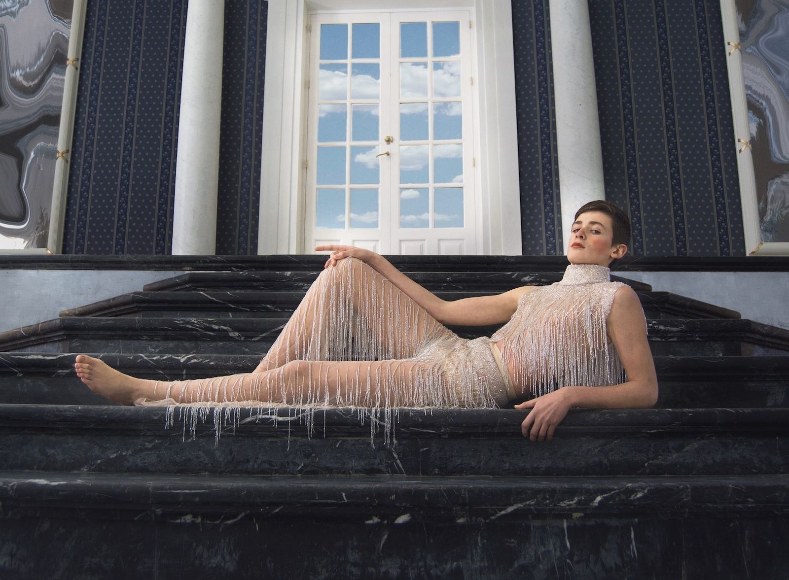 Uno de los diseños para hombre de Alejandro Gómez Palomo.