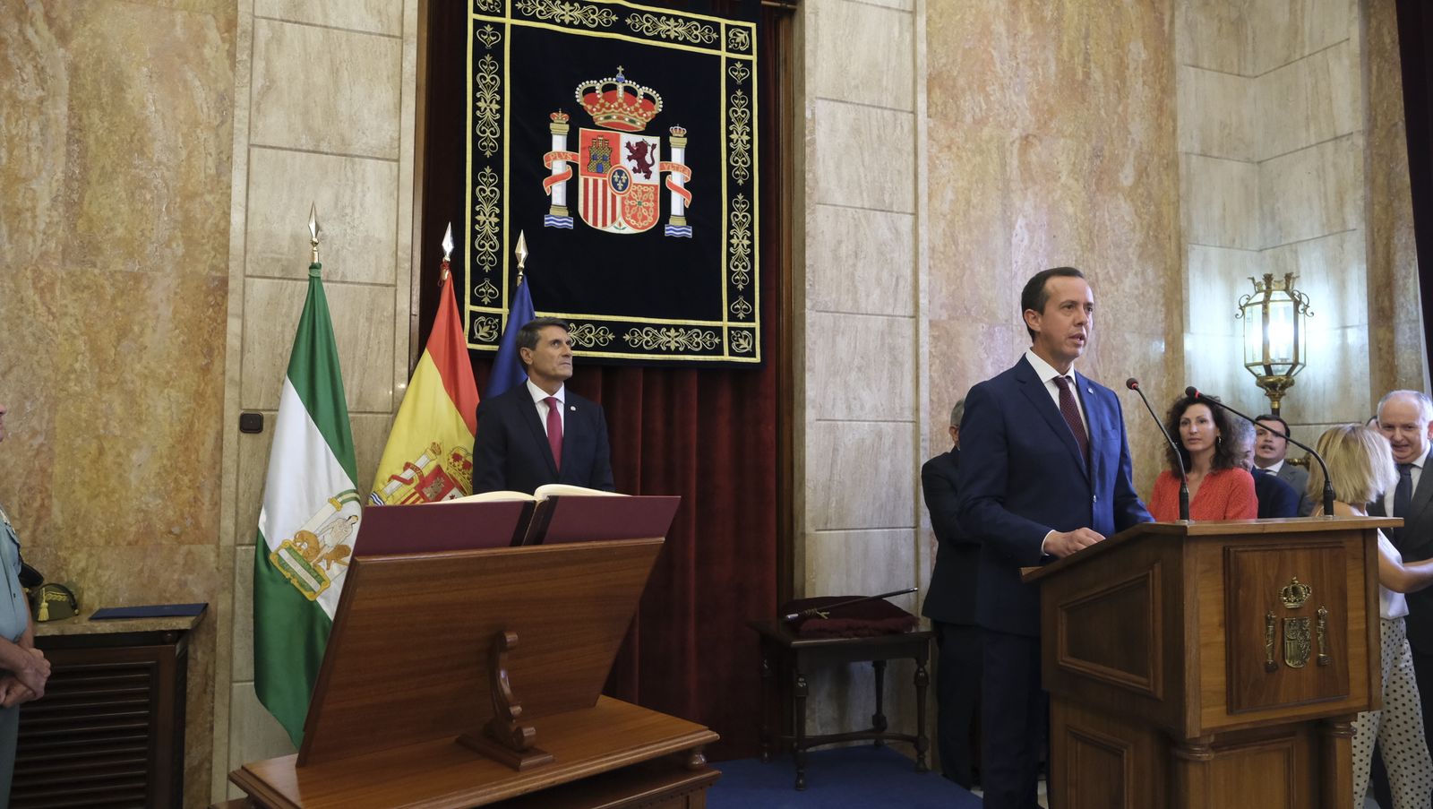 Imágenes de José María Martín como nuevo Subdelegado del Gobierno en Almería