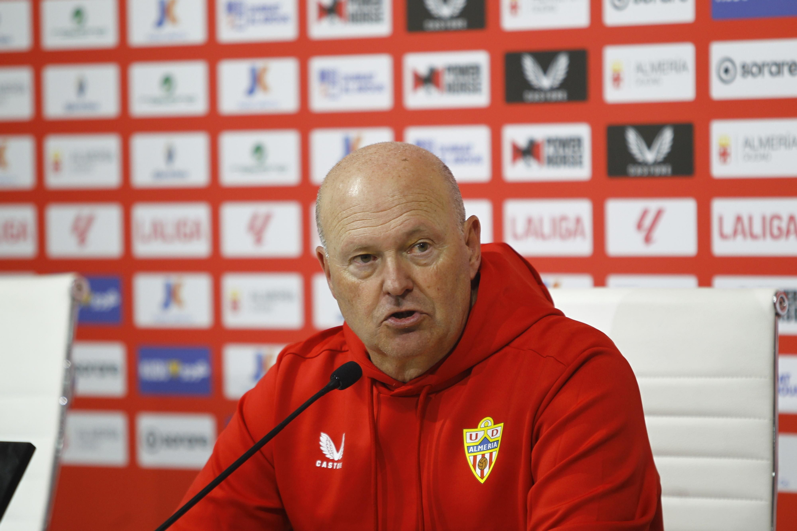 Las mejores imágenes del partido de fútbol U.D. Almería-C.A. Osasuna