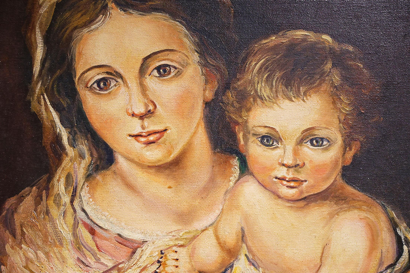 Imágenes de "Gratia Plena" exposición de Paco Llonís