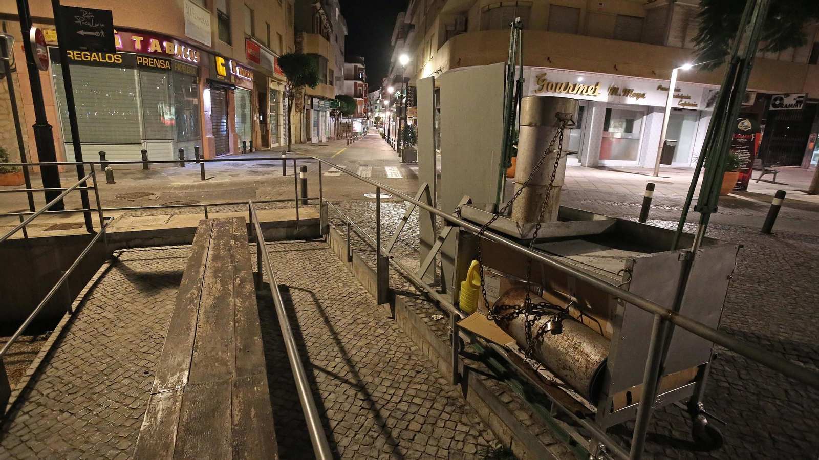 Toque de queda en Algeciras