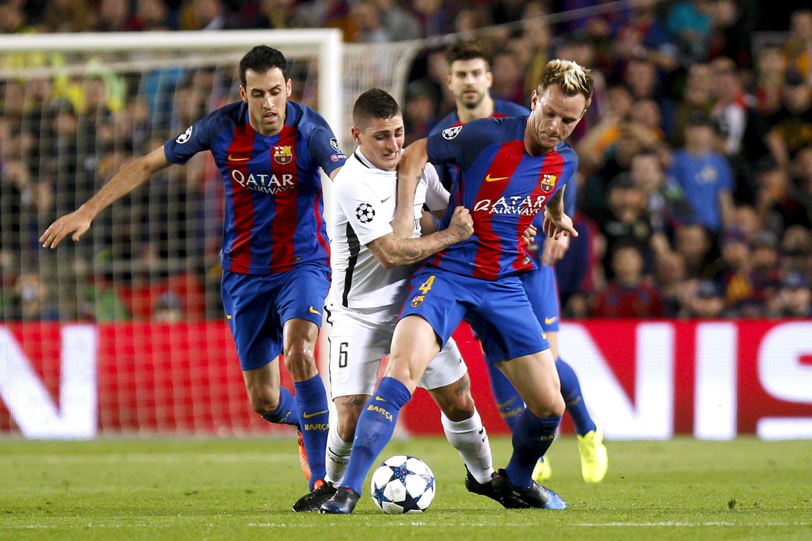 El Barcelona-PSG, en imágenes