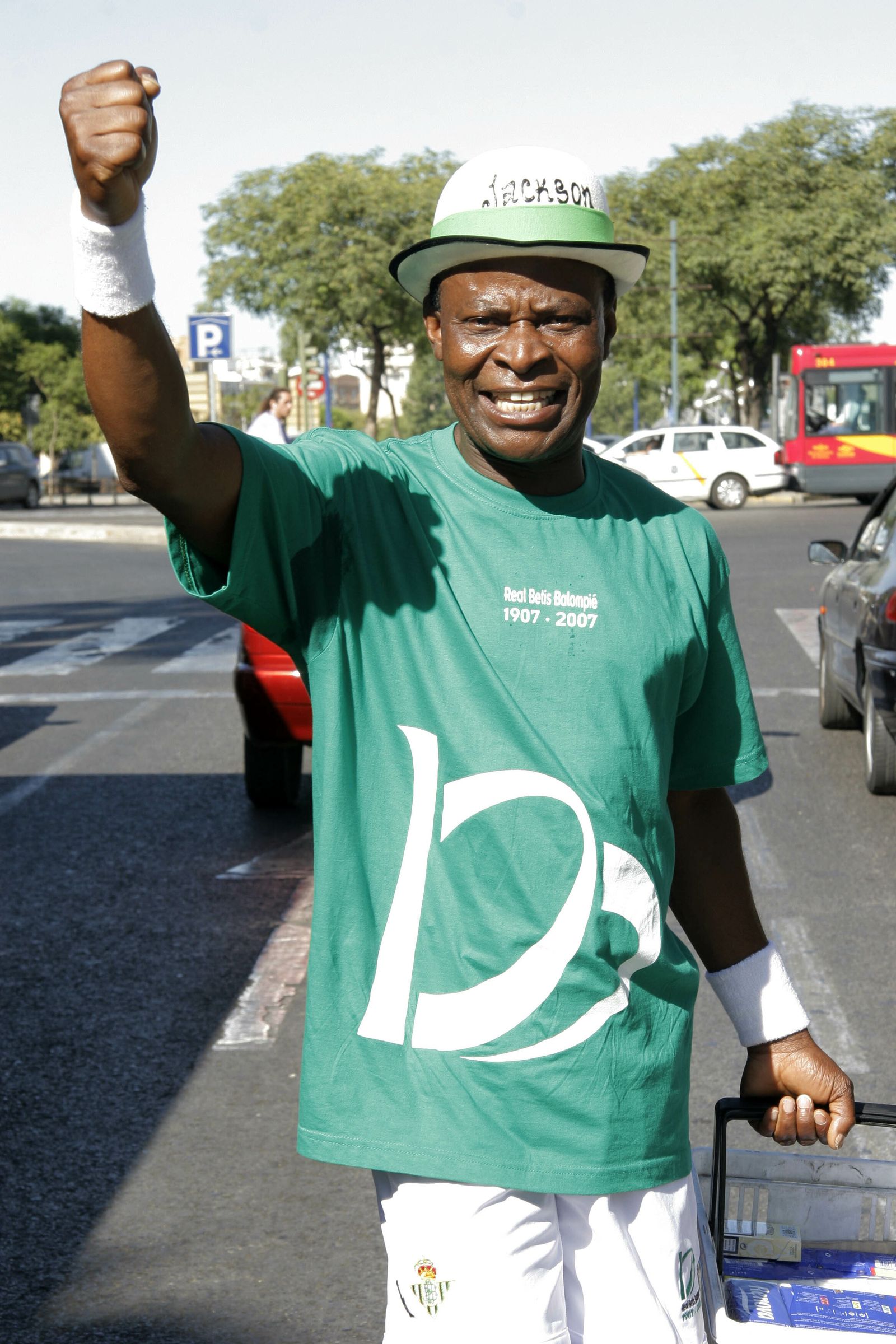 Howard Jackson, el vendedor de pañuelos de Plaza de Armas.