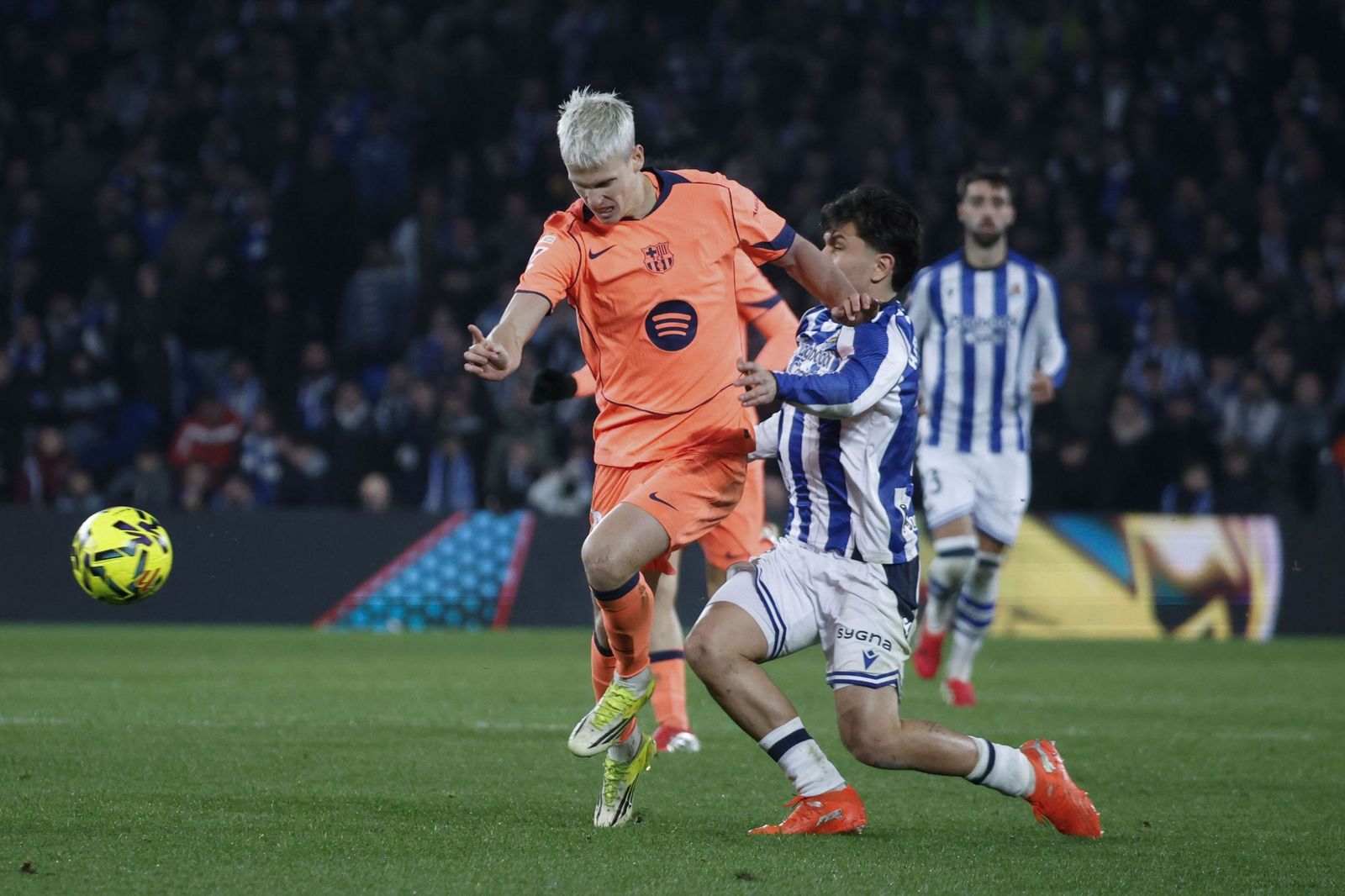 Las fotos de la derrota del Barcelona contra la Real Sociedad