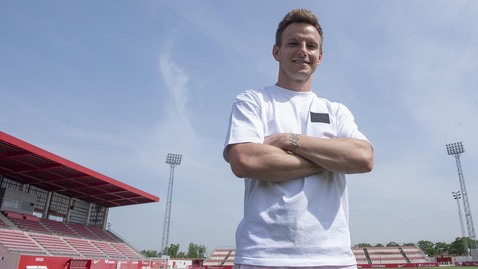 Rakitic, durante la entrevista concedida a este diario.