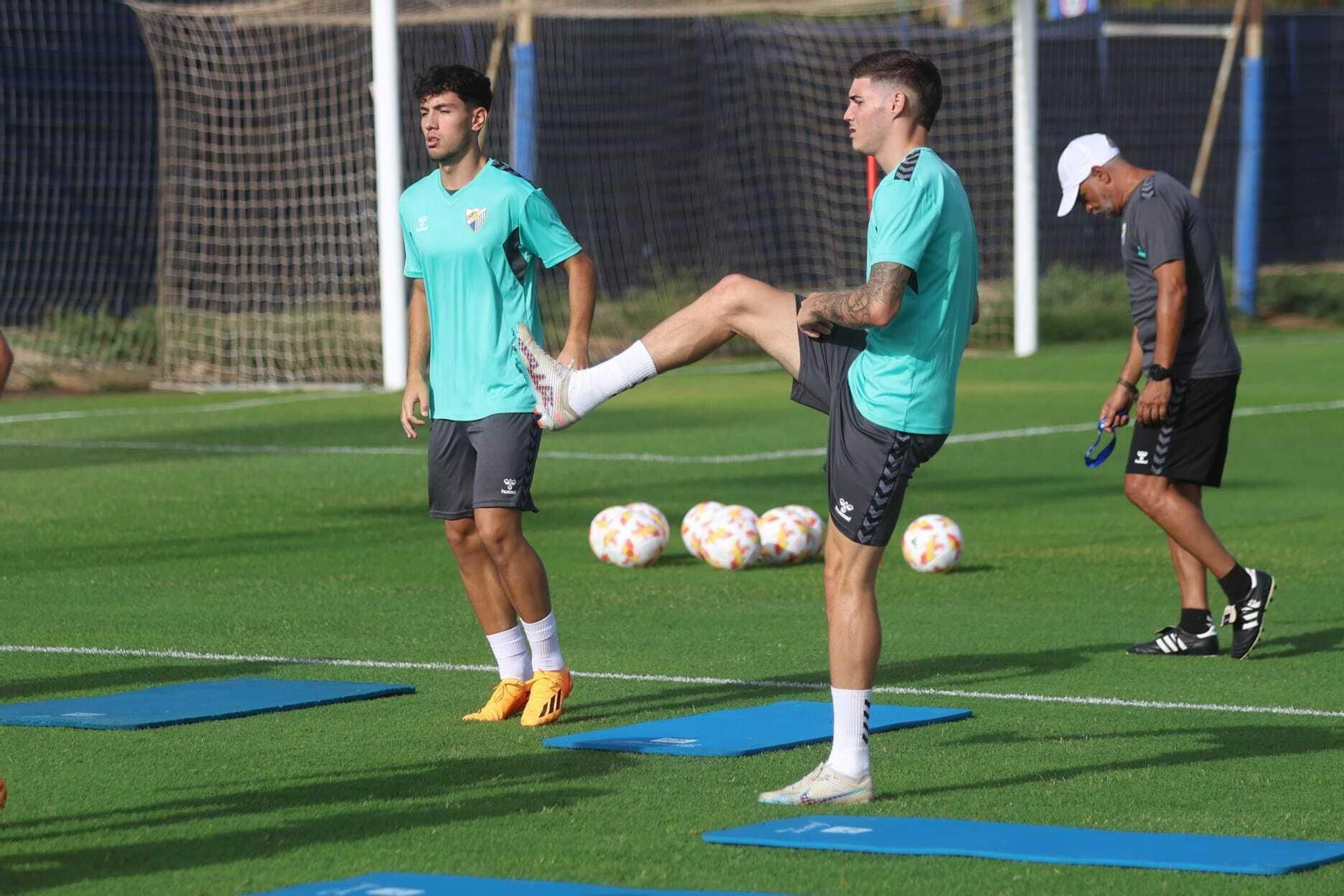 Las imágenes del primer día de pretemporada de Málaga CF 2023/2024