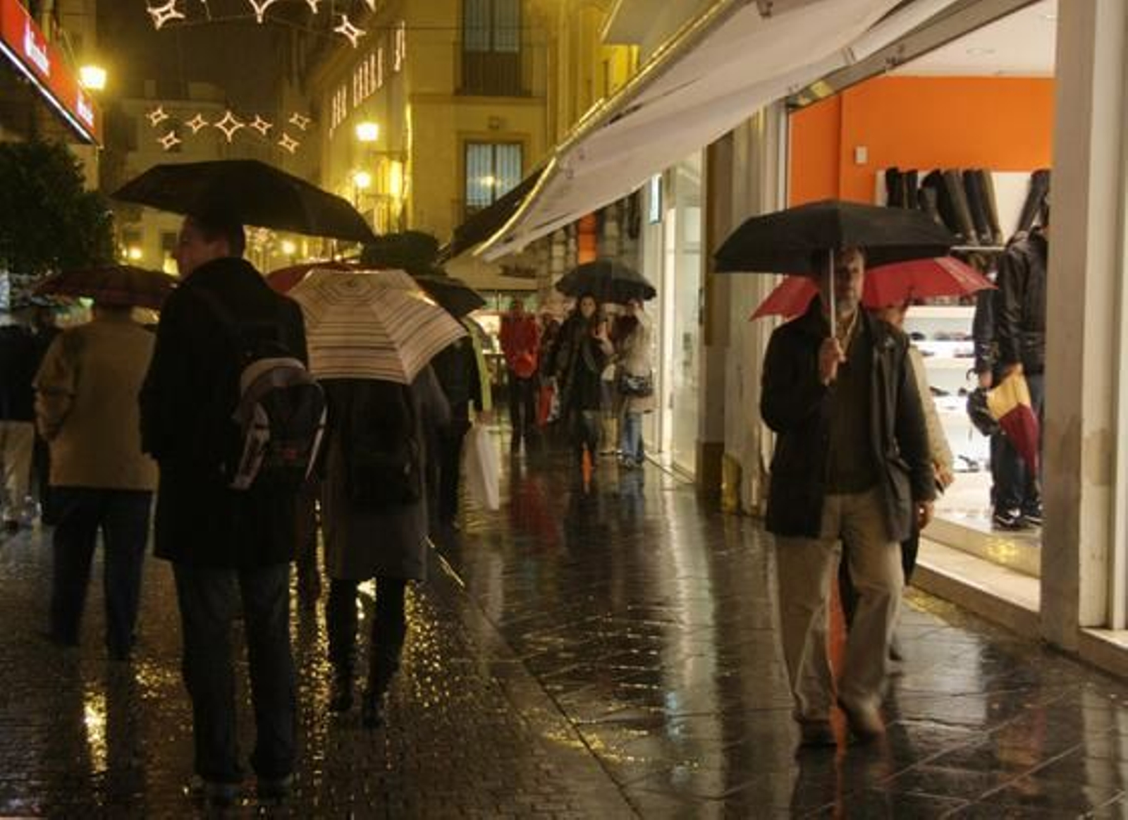 Alerta amarilla por la lluvia en Sevilla