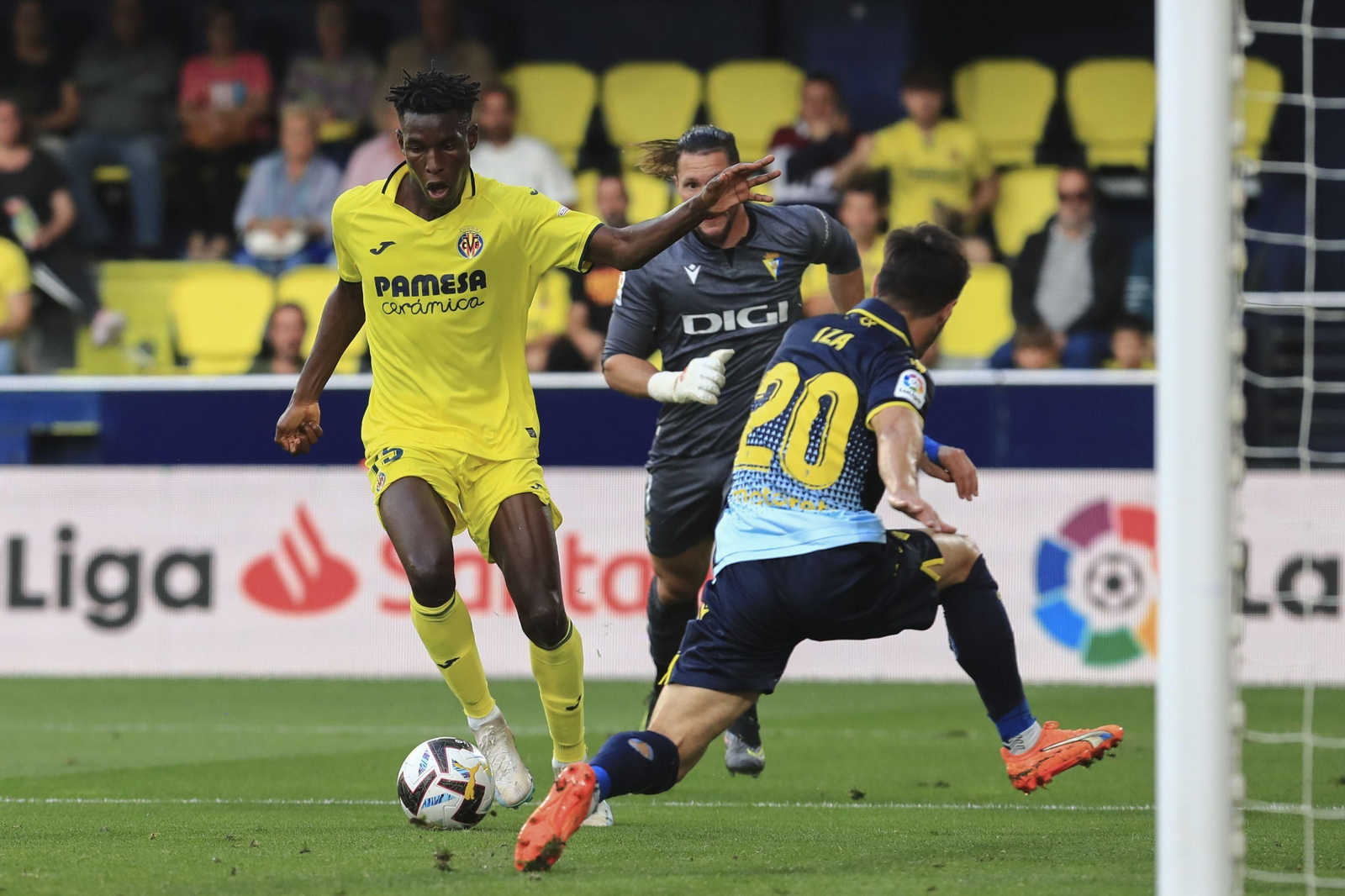 Las imágenes del Villarreal-Cádiz CF