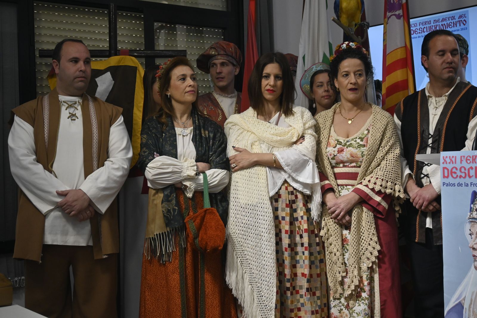 Presentación de la Feria Medieval de Palos en imágenes