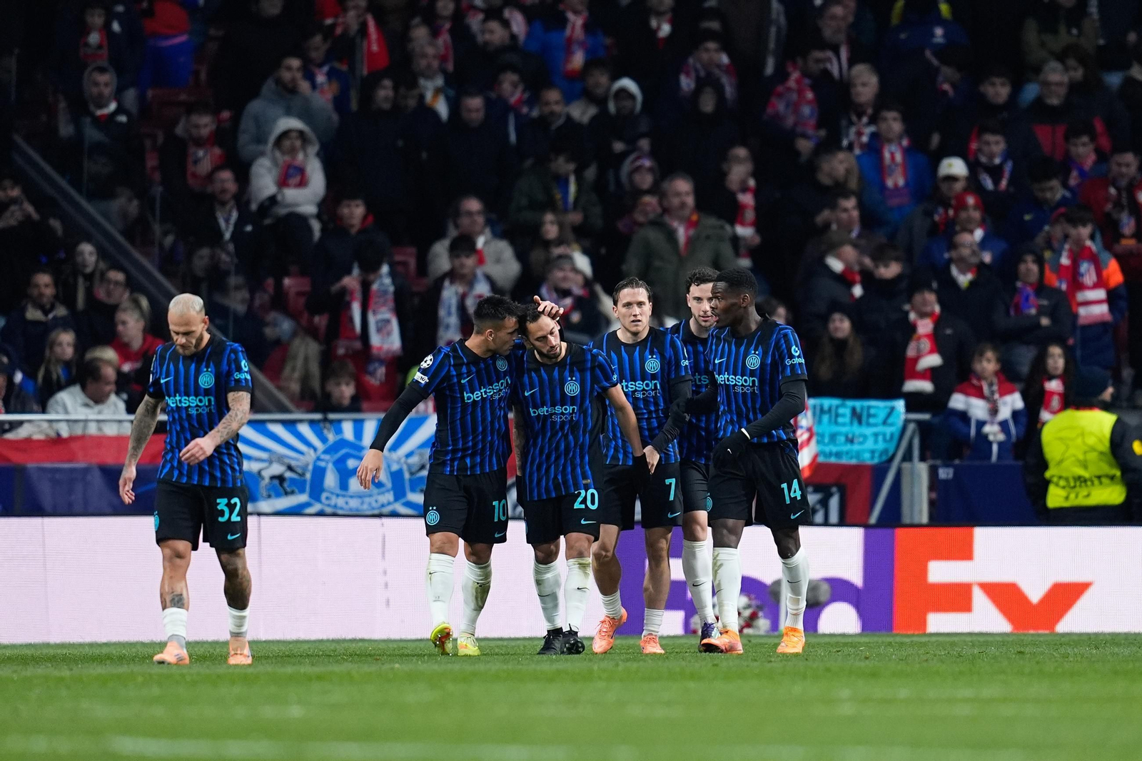 Las fotos del Atlético de Madrid-Inter