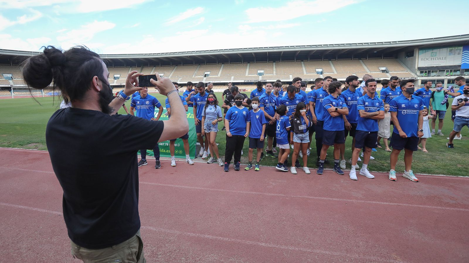 Fiesta del ascenso del Xerez DFC en Chapín
