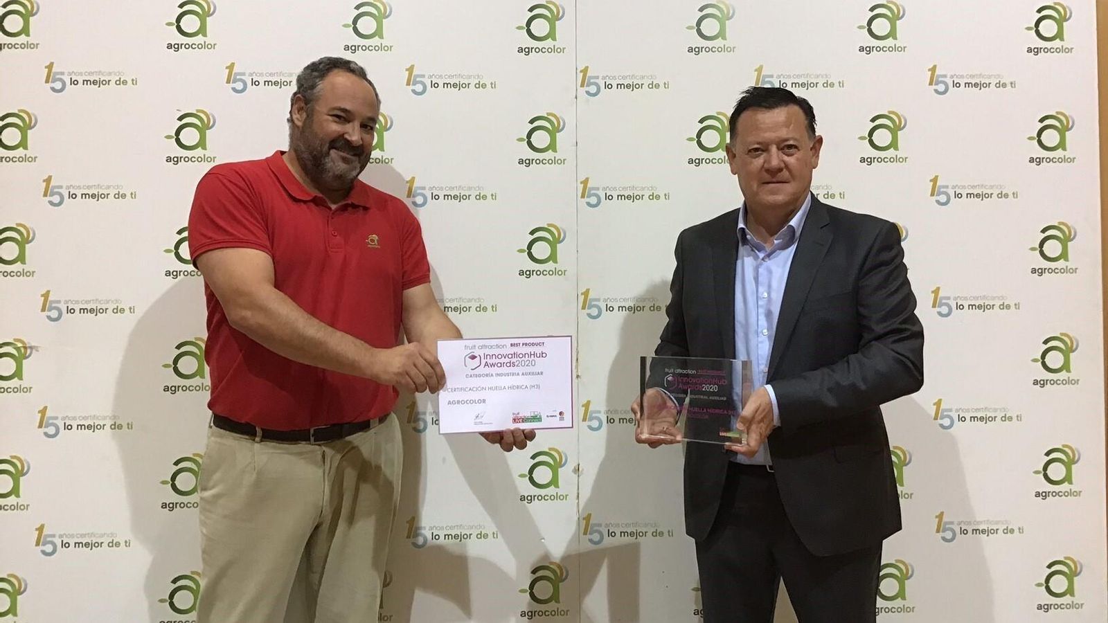Agrocolor recibió el premio Innovation Hub.