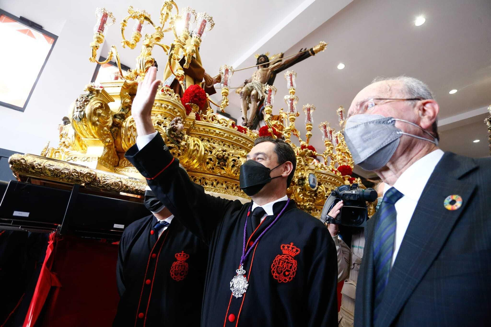 Las fotos de Fusionadas, en el Miércoles Santo de Málaga