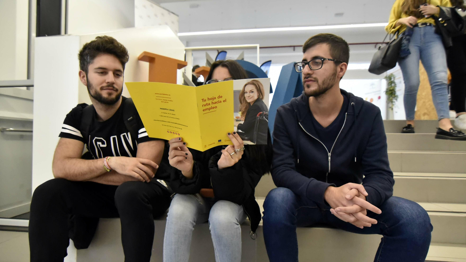 Las fotos de la Feria del Empleo de la Universidad de Cádiz en la Politécnica