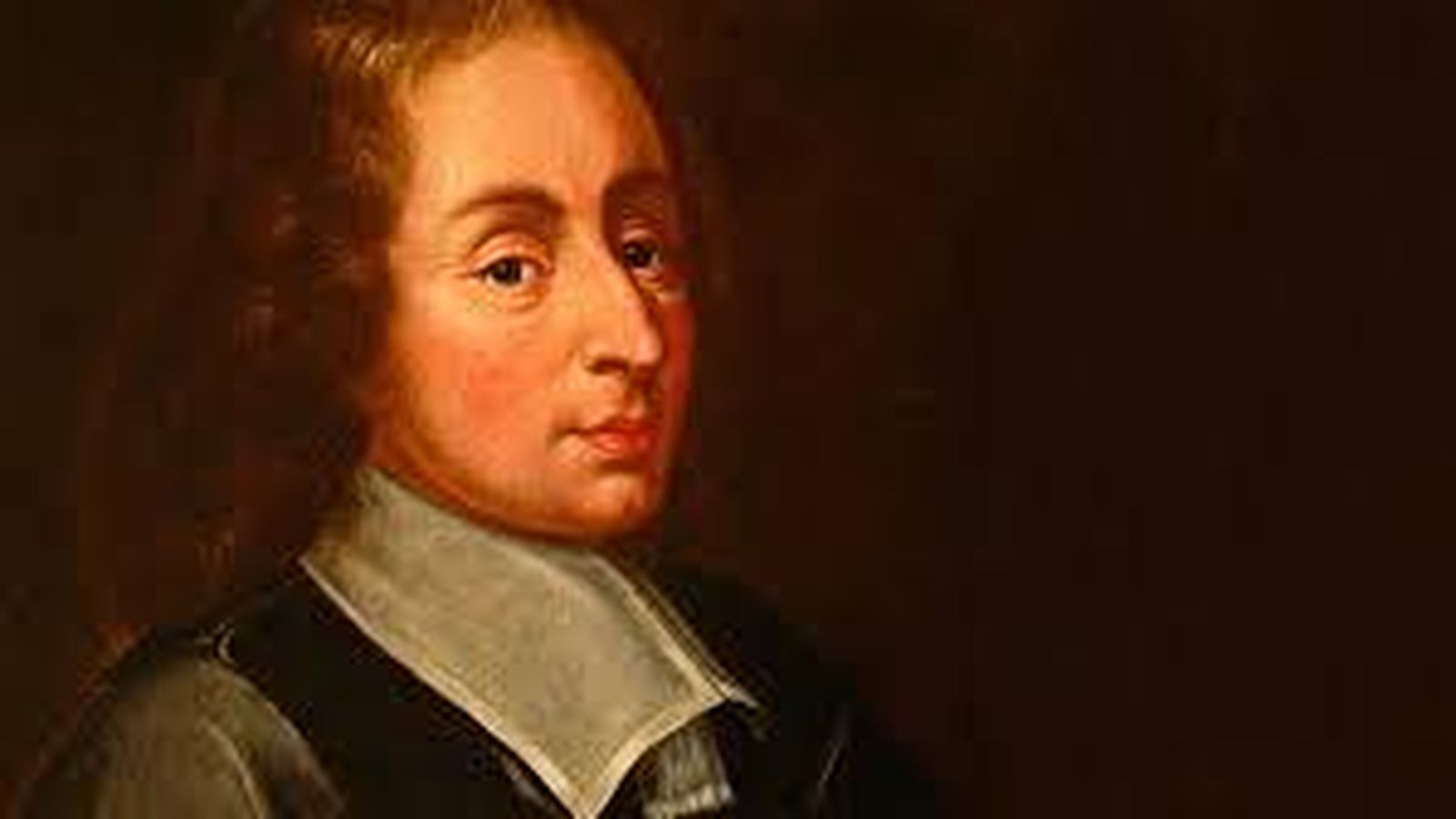 Retrato de Blaise Pascal.