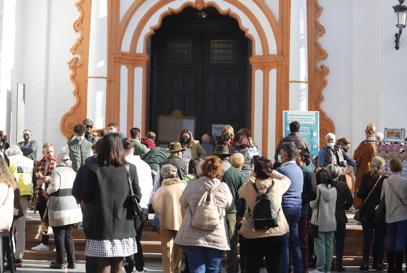 Imágenes de la Candelaria en Almonte.