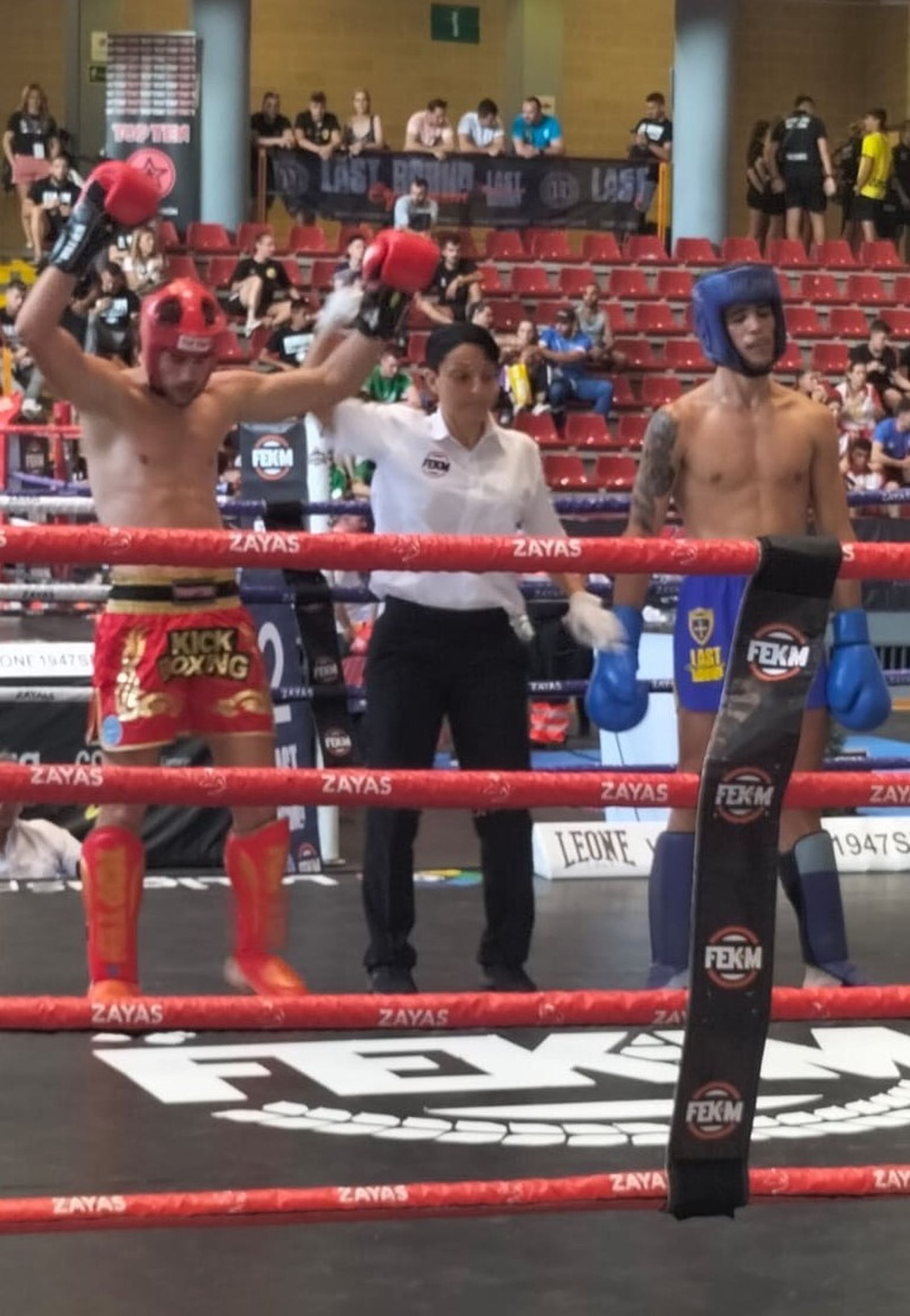 Huétor Tájar reina en el kick boxing español